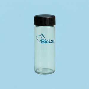 Tubos de Cultivo con Fondo Plano de 33 ml, Vidrio Boro 3.3, Tapa de Rosca, Viales Transparentes para Muestras, Botellas de Reactivos de Laboratorio para Materia Prima Cosmética - Product Image 1