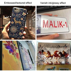 Hochwertiger UV-Drucker A1 Flach bett UV DTF Druckmaschine Direkt druck & UV DTF <span class=keywords><strong>2</strong></span> in 1 Neues Design - Product Image 6