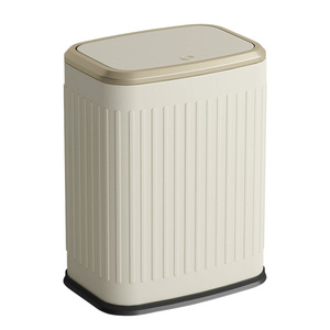 Nuevo en 2025, Bote de Basura de Lujo de Alta Gama, Apto para Hogar, Hotel y Baño, con Botón de Apertura y Tapa, Tamaño Grande - Product Image 5