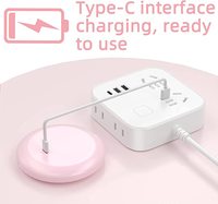 Coffret cadeau Petit miroir rond de poche compact et intelligent à LED pour maquillage