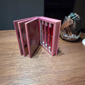 16色アイシャドウと4本リップスティック化粧セットONEYIOO本ステージ性能プレスグリッターファクトリー直接防水 - Product Image 4