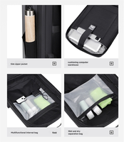 Sac à dos de voyage professionnel rigide en ABS avec serrure TSA, extensible, chargement USB, étanche, pour ordinateur portable - Vente en gros usine