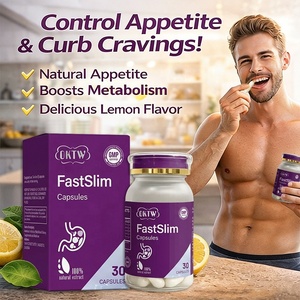 Капсулы Fast <span class=keywords><strong>Slim</strong></span>: 100% натуральный экстракт, ускоритель метаболизма, сжигатель жира, подавитель аппетита, сертифицирован GMP, 30 штук - Product Image 1