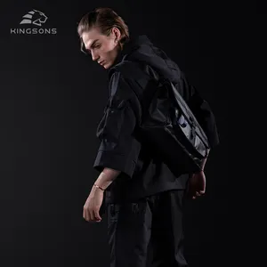 Sac messager pour hommes adapté à la tablette sacs à bandoulière de mode extérieure imperméables sacs personnalisés vente directe en usine