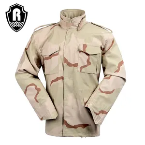 Giacca da campo impermeabile invernale Roewe US Tri- Desert Tactical Parka M65 Field Jacket