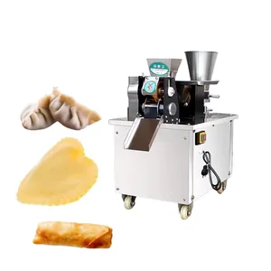 110 V 220 V automatische Fleischfleisch Jamaikanische Patty-Kuchen-Abfüllmaschine Plätzchen Empanada Samosa Frühjahrsrolle-Herstellungsmaschine nach den USA Bäckerei