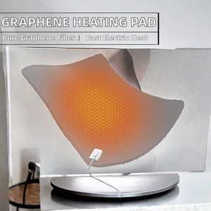 Factory Direct Supply CE Certified Electrothermal <b>Electric</b> Heating Film <b>Pad</b> Material Graphene Carbon Fiber for Home Use - Product Image 2