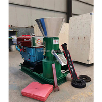 Presse à rouleaux à haute efficacité balle de riz paille sciure de bois biomasse granulés de bois faisant la Machine caisse en bois fournie espoir 4-30 350