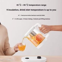 Bouilloire multifonctionnelle intelligente Xiaomi Mijia MYSH0E1ACM 1,5 L, pot de conservation de la santé, application Mijia, bouilloire avec minuterie, usage domestique