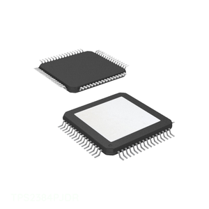 Proveedores de Componentes Electrónicos, Circuito Integrado Controlador POE de 4 Canales 64HTQFP 64 TQFP con Pad Expuesto, Fabricante TPS2384PJDR - Product Image 1