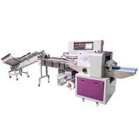 Machine d'emballage haute capacité pour boulangerie, biscuits, bonbons, chocolats, suques de sucre – Machine d'emballage type oreiller