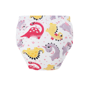 만화 인쇄 아기 기저귀 바지 90/100/110 CM 재사용 방수 단단한 면 훈련 팬티 - Product Image 1