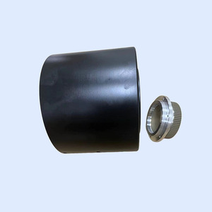 Tambor de descarga de arena de aluminio OEM personalizado para equipos de producción de fibra con banda plana, 270*210, sincronización 140*57, Senguang - Product Image 5