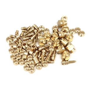 ชุดเครื่องมือเครื่องจักรงานผลิตตามสั่ง5แกนเหล็กอลูมิเนียมทองเหลืองชิ้นส่วนบริการซีเอ็นซีที่มีความแม่นยำ - Product Image 1