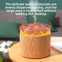 Diffuseur d'huiles essentielles créatif à ultrasons, humidificateur automatique, brumisateur d'encens, veilleuse de bureau pour la maison et le bureau