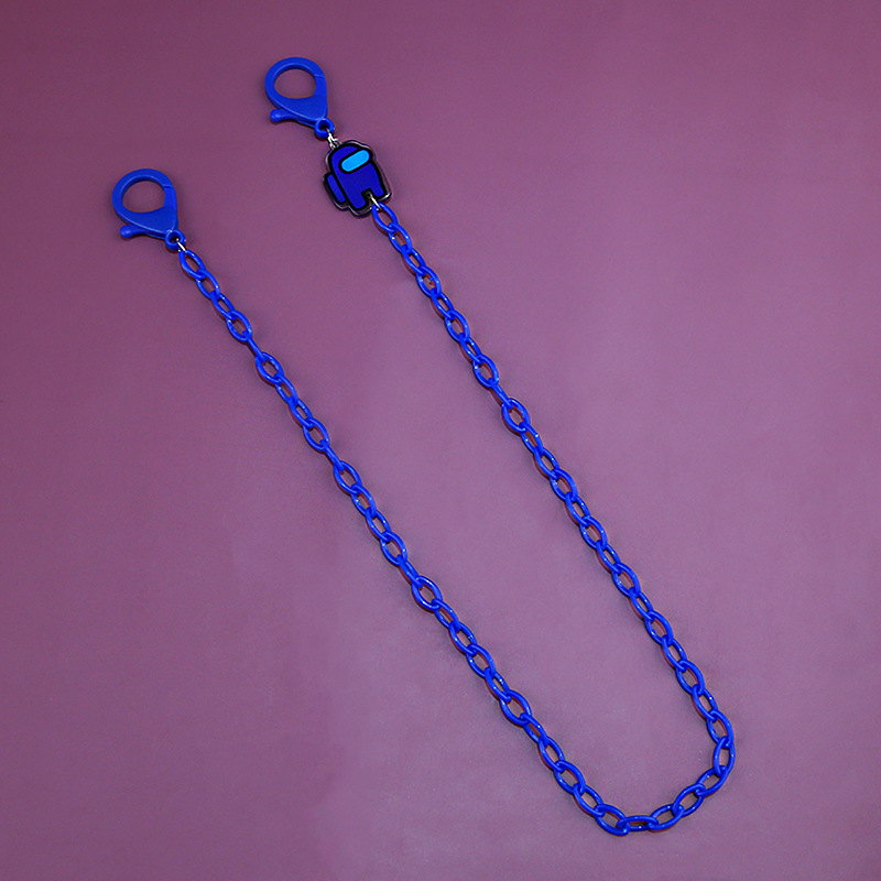 Модная Милая цепочка для очков FanYue 58 см, однотонная, акриловая цепочка для очков, держатель для очков 2022