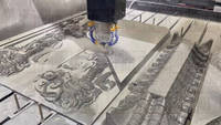 Máquina de Tallado y Grabado en Piedra Natural de Mármol y Granito 3D Barata, la Mejor Máquina CNC Router para Piedra Squirrel 1325