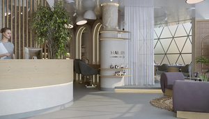 Luxury Hair Salon Display Design and Full Shop Fitting Solution - Product Image 3