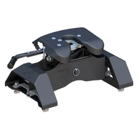 Attelage de remorque de camion, cinquième roue, GTW 16000lbs, attelage de cinquième roue réglable, système de fixation par disque
