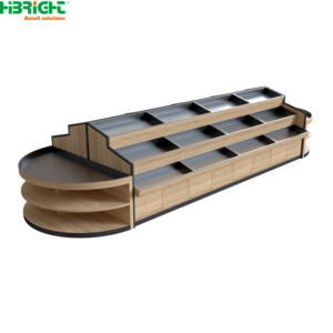 ชั้นวางผลไม้ผักไม้ทรงรีหลายชั้นสำหรับซุปเปอร์มาร์เก็ต - Product Image 6