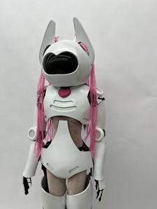 Costume de robot LED qui brille dans le noir, tenue de scène pour boîte de nuit, costume d'astronaute pour soirée dansante avec lumières LED - Product Image 6