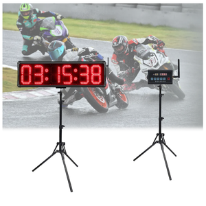 YIZHI Outdoor Motorrad-Rundenzeitmesser mit Radarsensor, Rennstrecken-Zeiterfassungssystem, Rennuhr mit 30 Datensatz-<span class=keywords><strong>Download</strong></span>-Funktion - Product Image 1