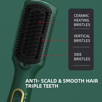 Brosse pour sèche-cheveux KangRoad Factory Brosse à air chaud 3 en 1 multi-fonction à ions négatifs Sèche-cheveux Lisseur Peigne