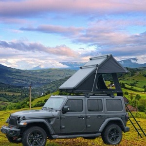 Toldo Lateral para Auto de 270 Grados con Luz LED, Paredes Laterales Desmontables, Soporte de Aluminio, Carpa de <span class=keywords><strong>Techo</strong></span> - Product Image 1
