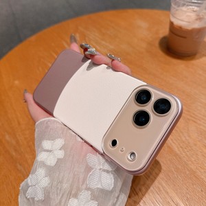 Business large window <b>camera</b> protect joint leather phone case for iPhone 17Air 12pro max simple shockproof protect cover - Product Image 5