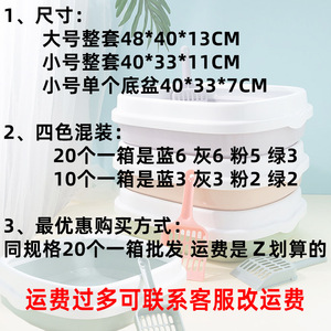 Extra Large Semi Enclosed <b>Cat</b> <b>Litter</b> Box Round Splash Proof Thickened For Adult <b>Cats</b> - Product Image 5