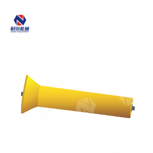 24 Inch Industriële Rubberen Band Transportband Hdpe Materiaal Voor Bulkbehandeling Beton Carry Kegel Looprol Rolsteun - Product Image 1