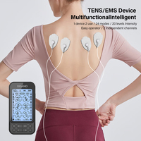 Unité TENS et stimulateur musculaire EMS pour le traitement de la douleur, la sciatique, les douleurs au cou et au dos, machine Stim portable
