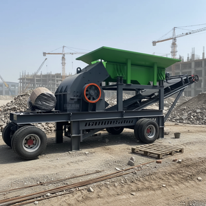 Frantoio a Martelli Portatile PC200X300, Macchina Mobile per la Produzione di Sabbia, Utilizzata nella Linea di Produzione per la Macinazione dell'Oro - Product Image 1