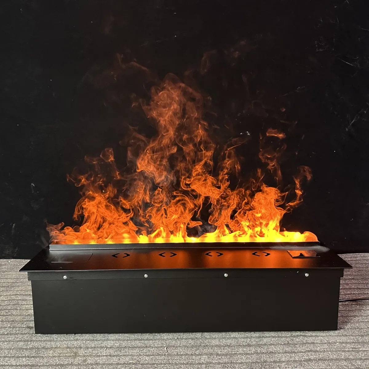 0.8 m Simulation Flame Fireplace Advanced Realistic Flame Effect Steam No Heat Decorative Fireplace