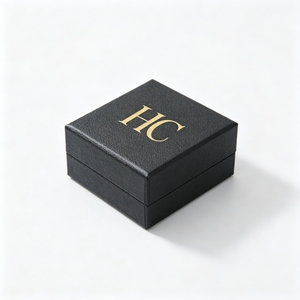Eco-friendly Cardboard Ring Box Wholesale Sustainable <b>Paper</b> Jewelry Case Manufacturer Custom Logo Recyclable Gift Packaging - Product Image 4