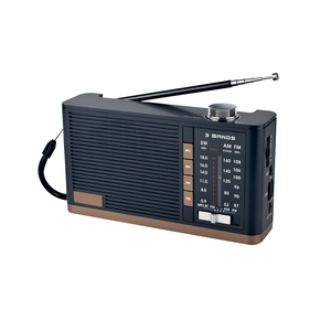 HS-2830 Retro Phong Cách Cũ Radio Hỗ Trợ Cổng USB Và Thẻ TF Pin Radio Di Động Am Fm Sw Khẩn Cấp - Product Image 4