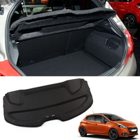 Cache-coffre pour Peugeot 208 2012-2017 – Accessoire intérieur universel innovant pour voiture
