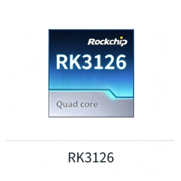 Processeur SoC Quad-core Rockchip RK3126 Cortex-A7, GPU Mali-400MP2, Codec vidéo 1080P, puce IC embarquée