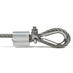 Steel Cable 8mm Load-Bearing Rope For Zipline Outdoor Adventure Park Equipment - Product Image 1