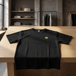 Camiseta de Trabajo Antiestática 100% Poliéster para Niñas, Prenda ESD con Tela Estampada para Uso Industrial - Product Image 2