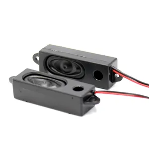 Mini alto-falante com conector interno, 53*18mm 4 ohm 2w alto-falante faixa retangular mini caixa de som 3516
