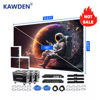 Sistem lengkap dalam ruangan/luar ruangan layar latar LED 6m X 3m p2,6 p2,9 P3 p3,91 P4.81 Panel IP65 nilai 500mm x 1000mm