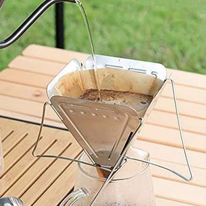 กรวยกรองกาแฟแบบใช้ซ้ำได้ สแตนเลส สำหรับแคมป์ปิ้ง รุ่นใหม่ - Product Image 4