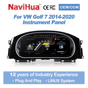 Navihua Virtual Cockpit <b>Car</b> <b>Digital</b> Dashboard LCD Screen Instrument Panel Automotive <b>for</b> Volkswagen VW Golf 7 2014-2020 - Product Image 1