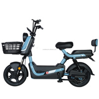 Vélo électrique urbain 14 pouces de fabrication chinoise, moteur arrière 400W, batterie au plomb intégrée 48V/60V/72V, pour utilisation en ville intelligente