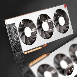 การ์ดจอ Radeon VII 16GB HBM2 PCI 3.0 สำหรับใช้งานภายใน รองรับการ์ดเกมไร้สาย แอปพลิเคชันเซิร์ฟเวอร์ Radeon VII - Product Image 2