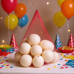 Sacs cadeaux en filet plastique pour une décoration élégante et amusante - Product Image 2