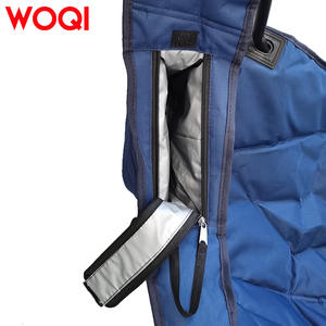 Silla de Playa Plegable Portátil Woqi, Azul Oscuro, Rellena de Espuma, Silla de Viaje para Acampar al Aire Libre con Bolsillo de Almacenamiento con Cierre - Product Image 1