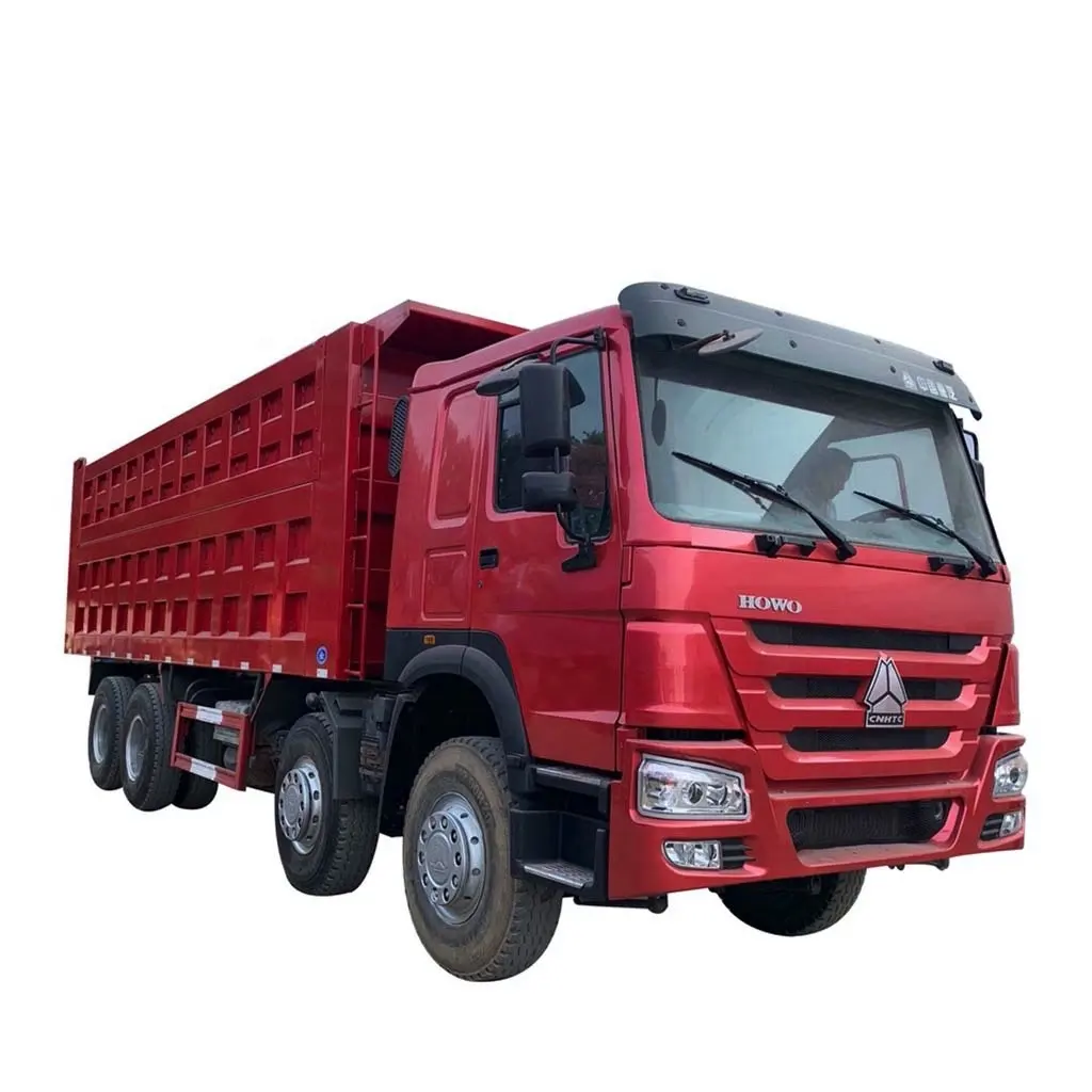 Originale buone condizioni usato sino howo 8*4 dumper 40 ton 70 ton loader discarica camion