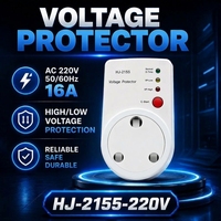 Prise de protection contre les surtensions 16A 220V Afrique du Sud 50/60Hz, protection contre les surcharges, adaptateur secteur réinitialisable pour appareils domestiques et de bureau